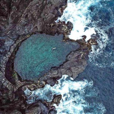 Природные бассейны Тенерифе: вид сверху
